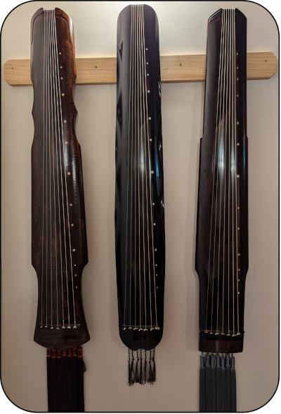 Guqin on Wall